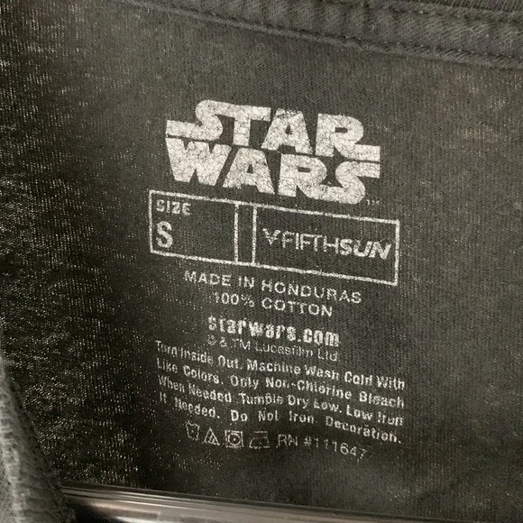 FifthSun Star Wars Storm Trooper Van Gogh Graphic Tee men’s Small - Picture 2 of 5